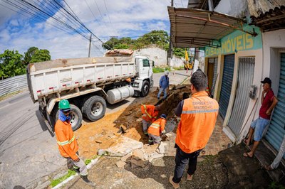 Afundamento de solo na Vila Saem foi causado por ligação clandestina