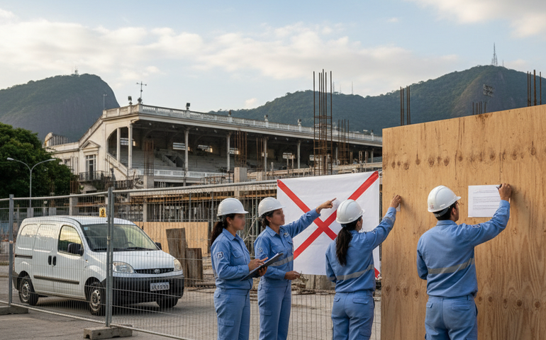 Obras para implantação do Club do Bet, no Hipódromo da Gávea, são interditadas pela Seop