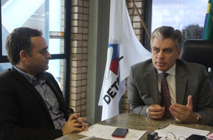 Arapiraca: vice-prefeito Yale discute novos projetos com diretor do Detran