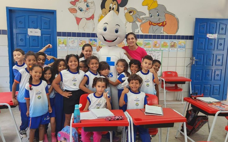 Saúde intensifica vacinação nas escolas para atualização do calendário vacinal