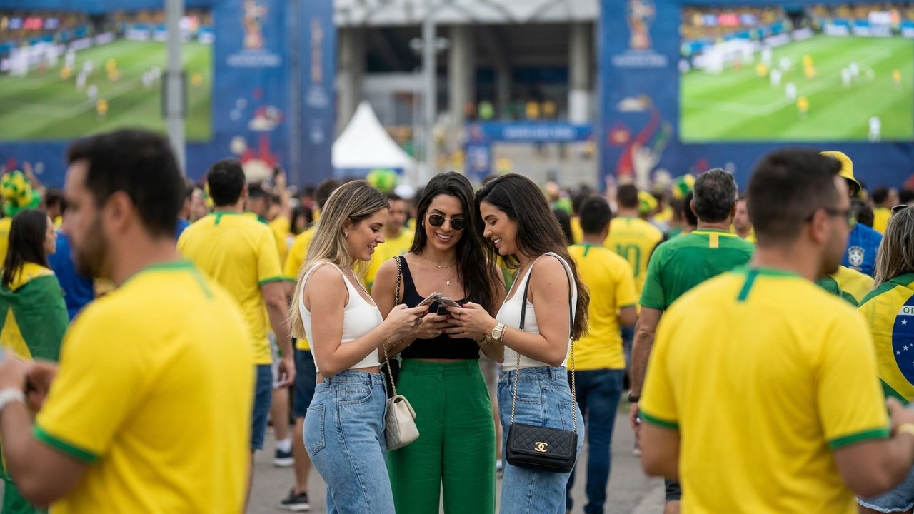 ‘Selesposas’ ganham seguidores durante a Copa; veja ranking das mais populares