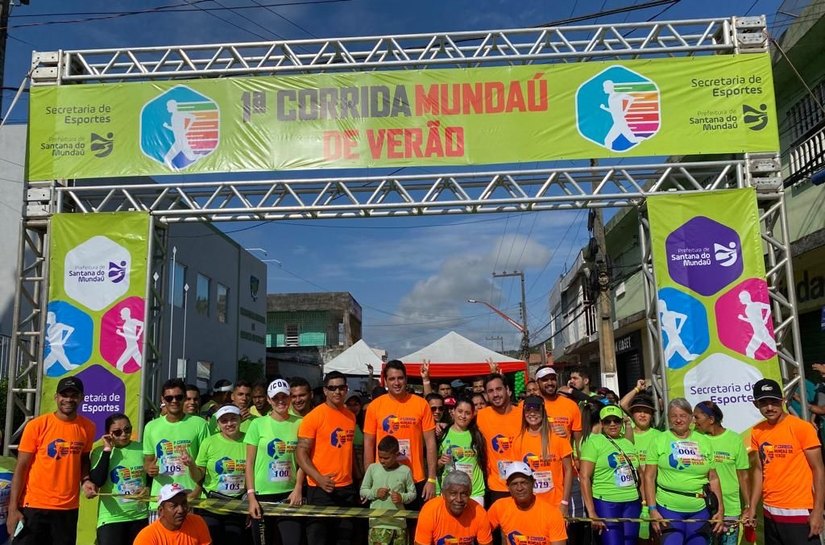 Prefeitura de Santana do Mundaú promove 1ª Corrida de Verão