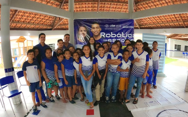 Alagoana referência em robótica inspira alunos da rede municipal de Pilar