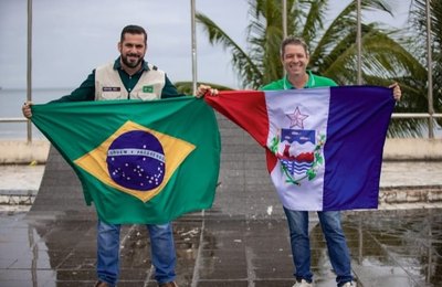 Cabo Bebeto e Leonardo Dias concorrem às vagas de governador tampão e vice