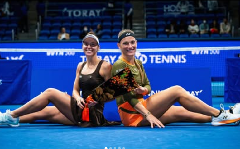 Com dupla húngara, Luisa Stefani vence quarto título do ano em Tóquio