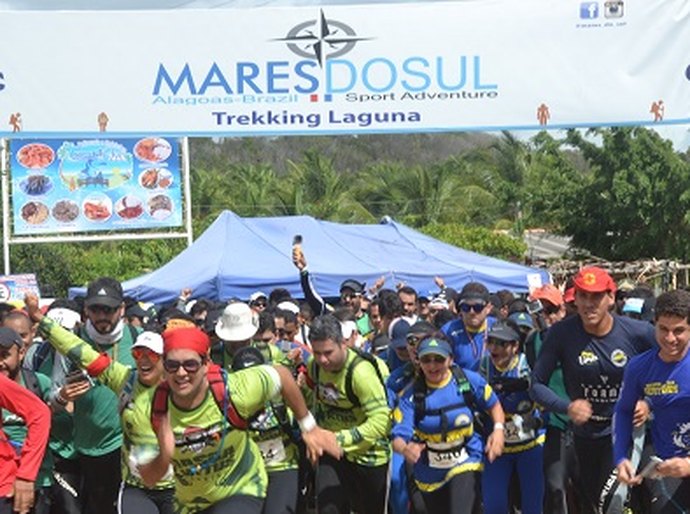 Trekking Laguna em Coruripe bate recorde nordestino de numero de inscritos