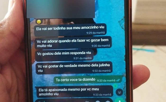 Homem enviava mensagens e áudios com teor sexual para adolescente de 13 anos
