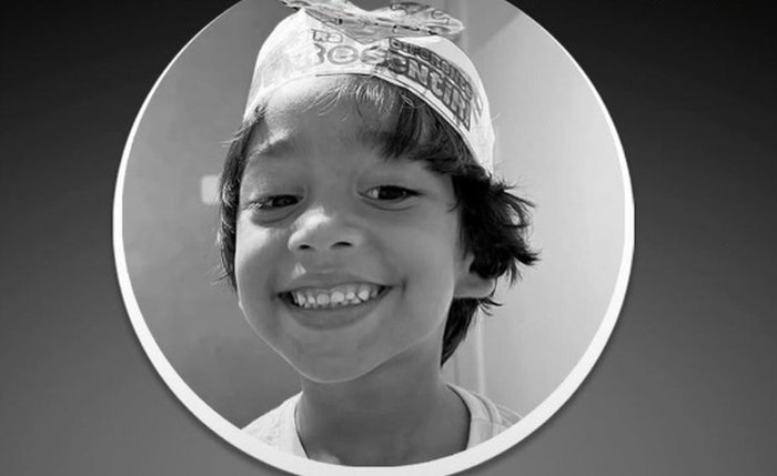 Bernardo tinha cinco anos e se engasgou com uma balinha