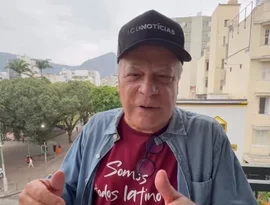 Chico Pinheiro celebra fim da quimioterapia: 'O que a vida quer da gente é coragem!'