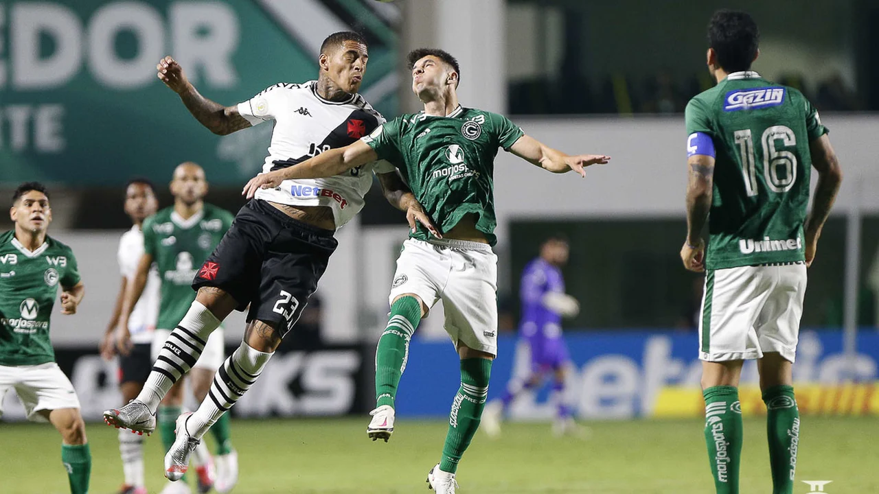 Vasco cede empate ao Goiás no fim e continua na zona de rebaixamento do Brasileirão