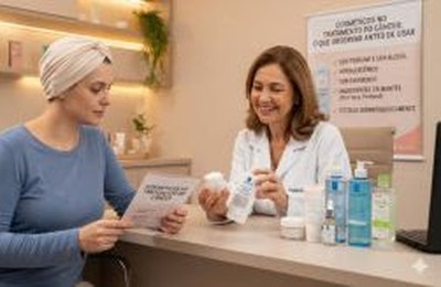 Cosméticos no tratamento do câncer: o que observar antes de usar