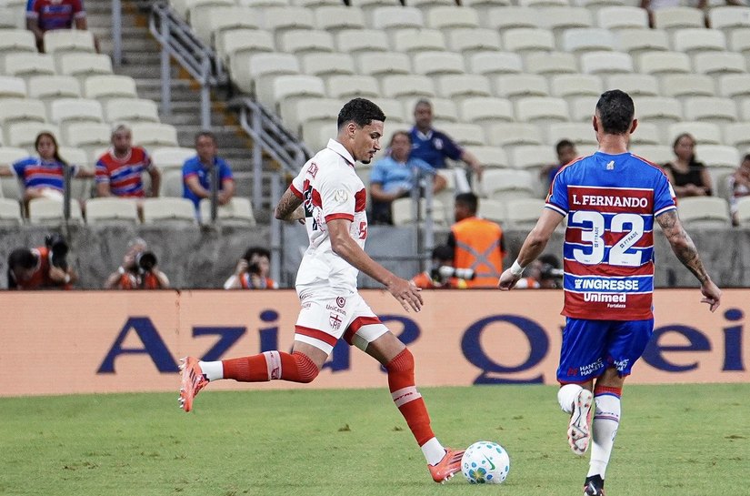 De virada, CRB perde por 2 a 1 para o Fortaleza na Copa do Brasil