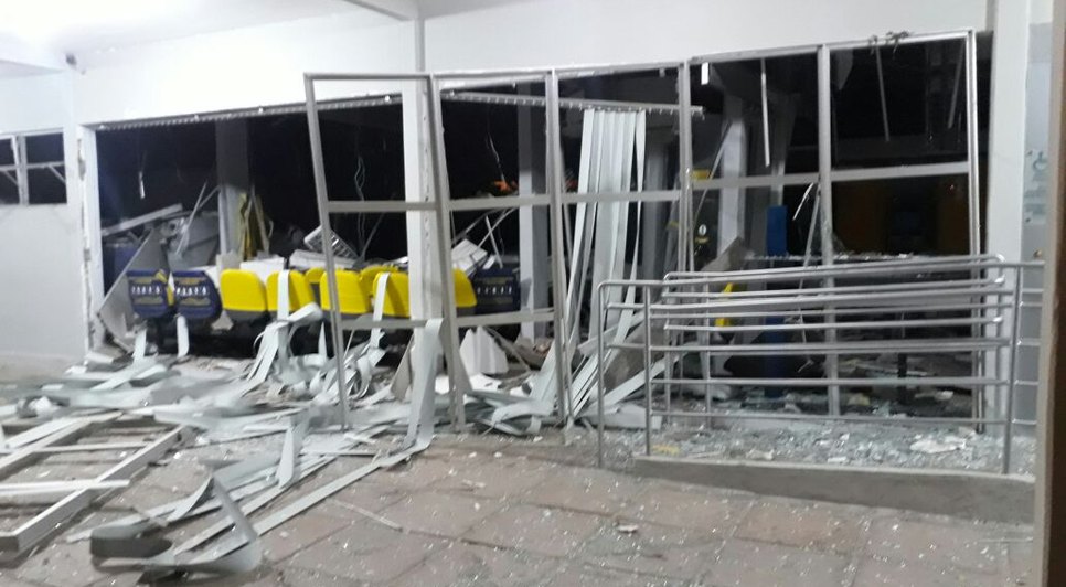 banco explosão