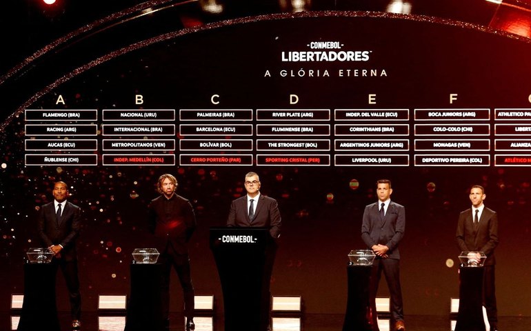 Conmebol sorteia grupos da edição 2023 da Copa Libertadores