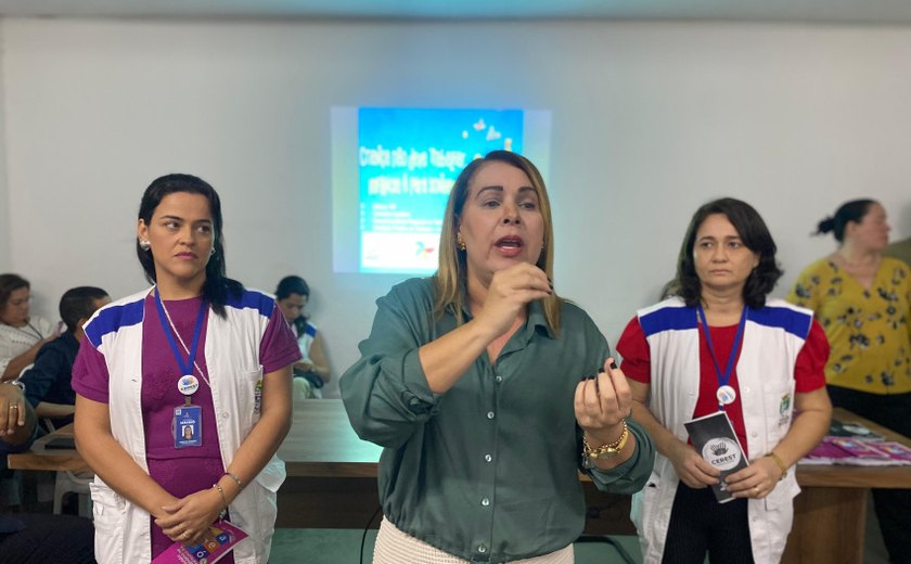 Ações educativas marcam Dia Nacional de Combate ao Trabalho Infantil em Maceió