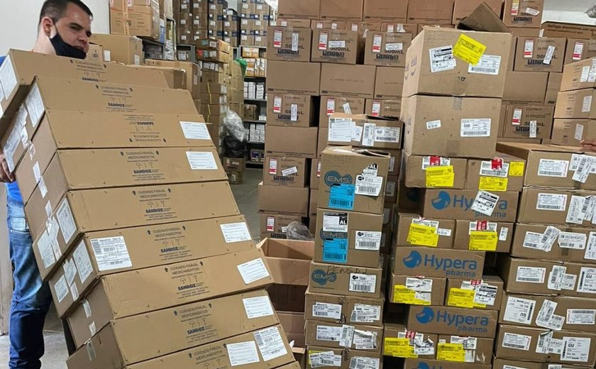 Farmácia Central da SEMS Penedo recebe medicamento para hipertensão arterial