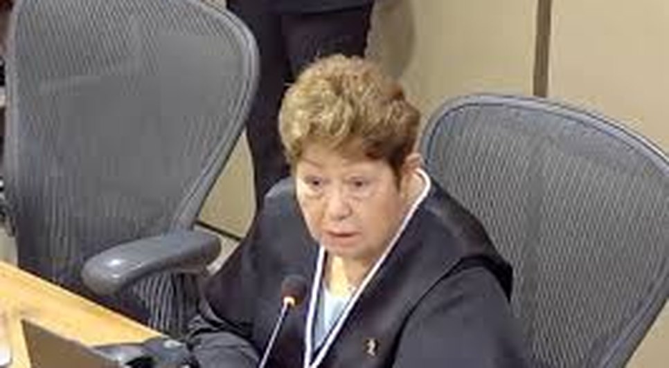 Desembargadora do Pará Eva do Amaral Coelho critica corte de penduricalhos nos rendimentos dos magistrados durante sessão em 9 de abril / Foto: Reprodução 