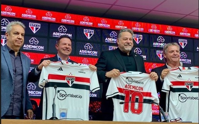 São Paulo anuncia Ademicon como novo patrocinador antes da final da Copa do Brasil
