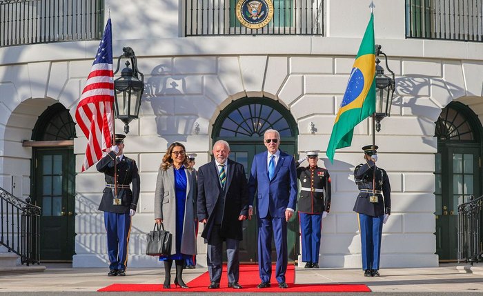 Presidente brasileiro e presidente dos EUA se reúnem na Casa Branca