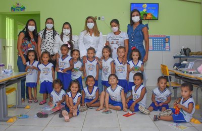 Com escolas reformadas, mais de quatro mil alunos de São José da Laje retornaram às aulas nesta terça