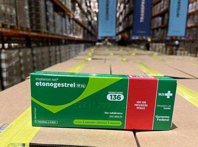 Organon entrega ao SUS lote inicial de 100 mil implantes contraceptivos