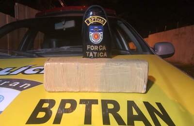 Após perseguição em via pública, BPTran prende traficante com maconha