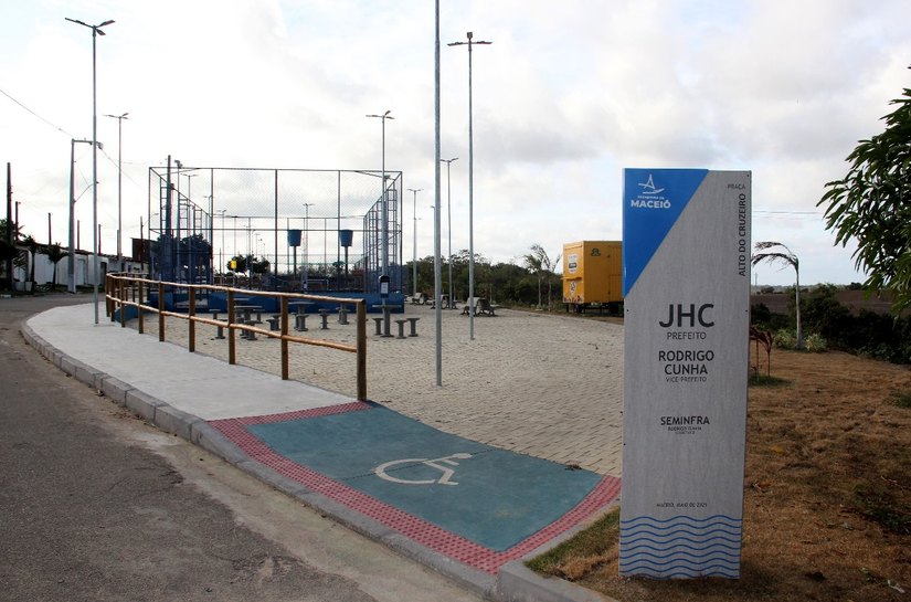 Parque Linear Alto do Cruzeiro consolida novo espaço de lazer em Riacho Doce