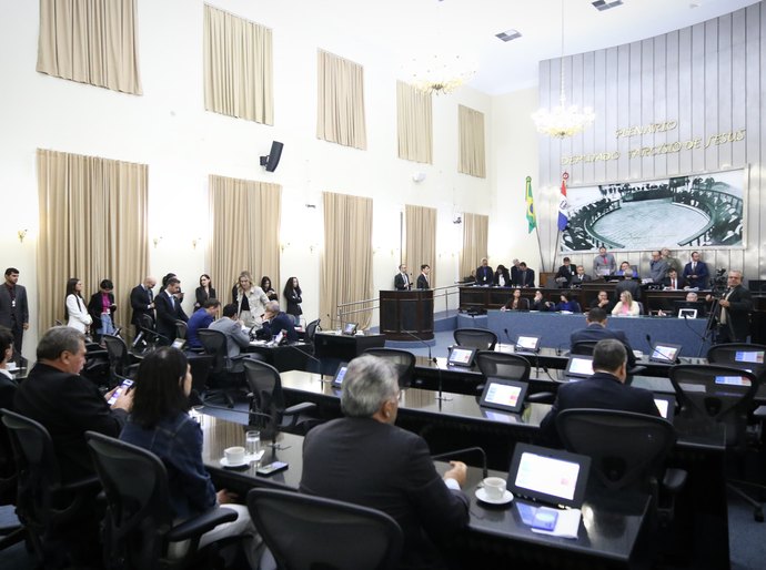 Plenário da ALE discute proposta de alteração do limite para abertura de créditos suplementares