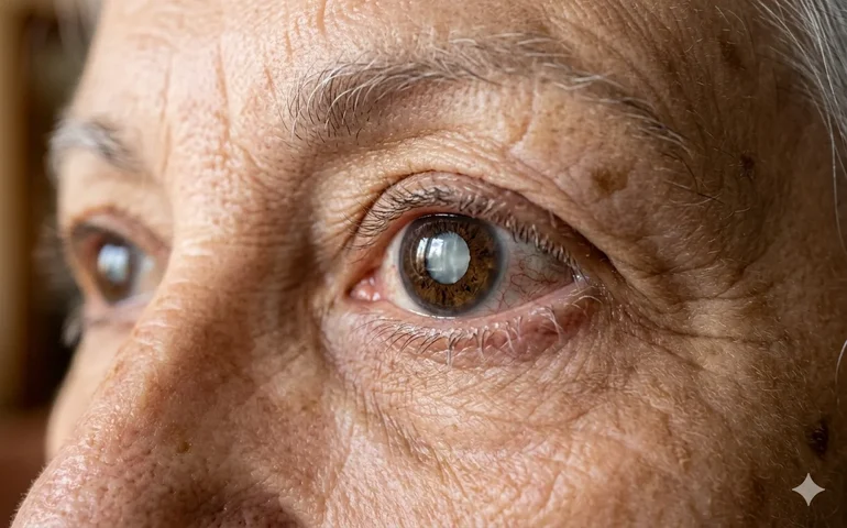 Abril  Marrom: com o aumento da expectativa de vida é preciso proteger a visão