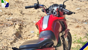 MOTOCICLETA / Foto: Reprodução: Foto/ Policia Militar