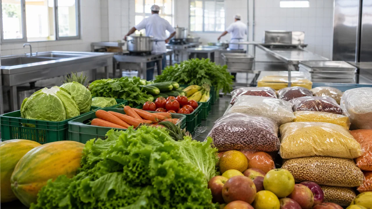 Viçosa registra R$ 2,73 milhões em sete atas para alimentação escolar
