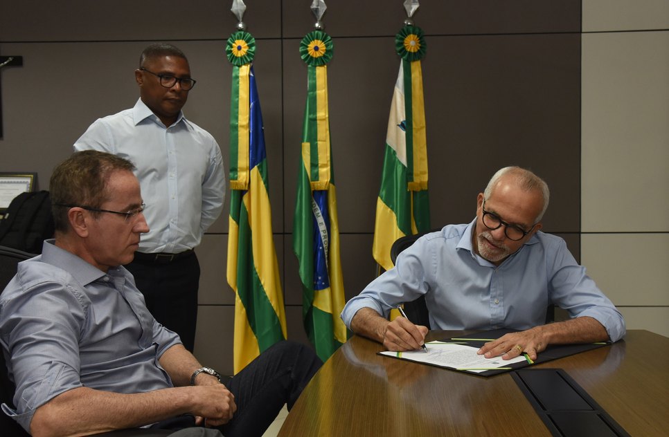 TRANSMISSÃO CARGO EDVALDO NITINHO / Foto: Ana Lícia Menezes/PMA