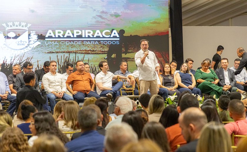 Em noite histórica, prefeito Luciano inaugura o Centro de Convenções de Arapiraca