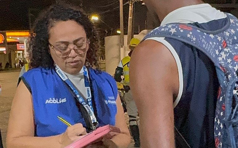 Seprev realiza busca ativa noturna e acolhe dependente químico em Maceió