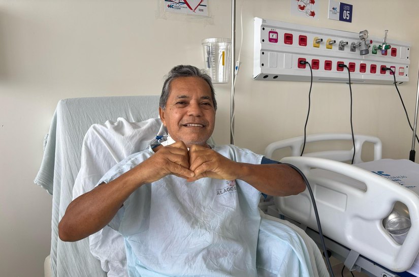 Comerciante tem a vida salva após ser submetido a cirurgia de revascularização no Hospital do Coração Alagoano