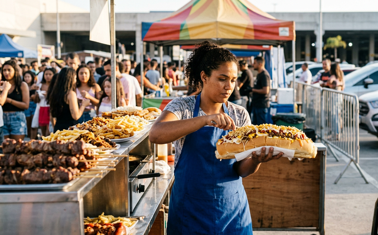 Feira Nacional do Podrão estreia em Nova Iguaçu com delícias gigantes e novidades