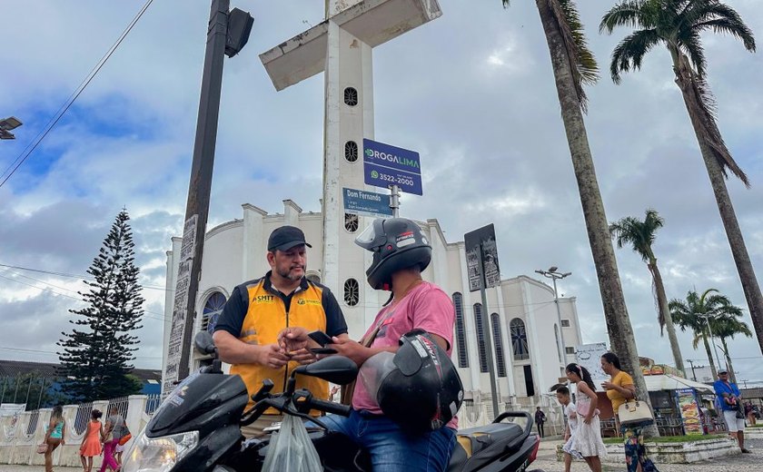 SMTT Arapiraca celebra Semana do Motociclista com ações educativas para prevenção de sinistros