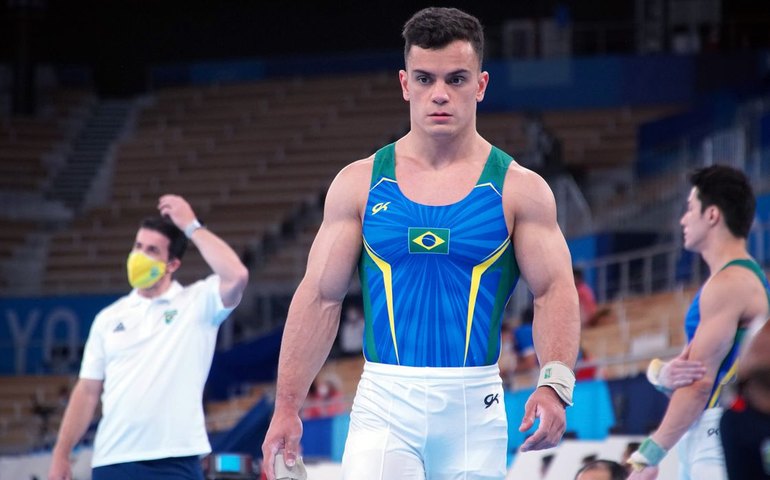 Lesão tira Caio Souza do Mundial de ginástica artística