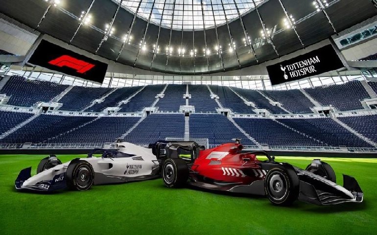 Tottenham firma parceria com a Fórmula 1 e terá pista de kart no estádio