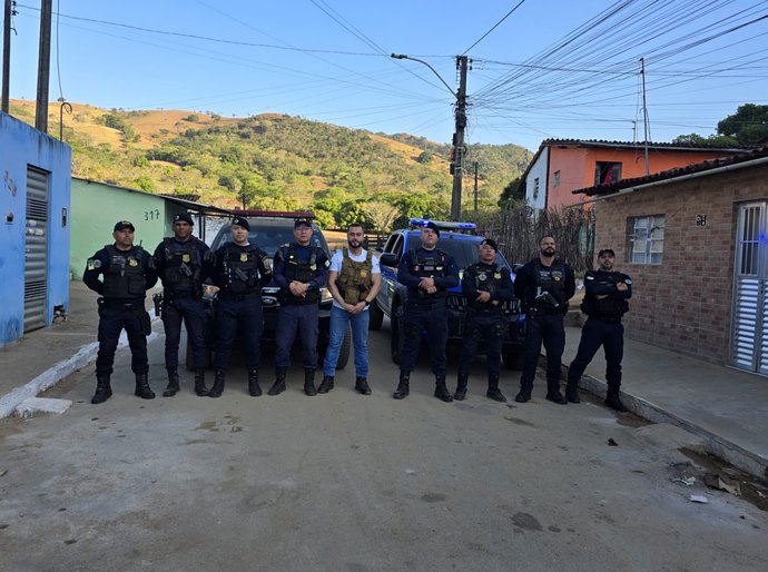 Megaoperação em Palmeira tem apoio do videomonitoramento e integra forças de segurança