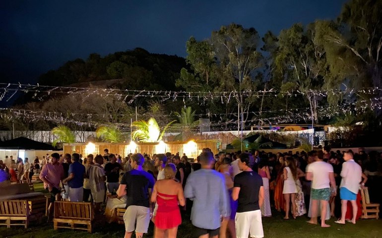 Força-tarefa da Segurança encerra festa com excesso de público na Barra de São Miguel