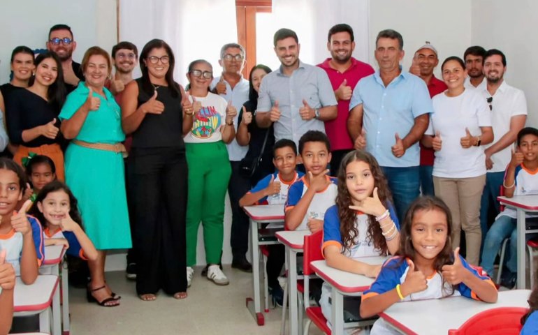 Prefeito Dalminho inaugura reforma e ampliação do CEI Santo Antônio no povoado Restinga