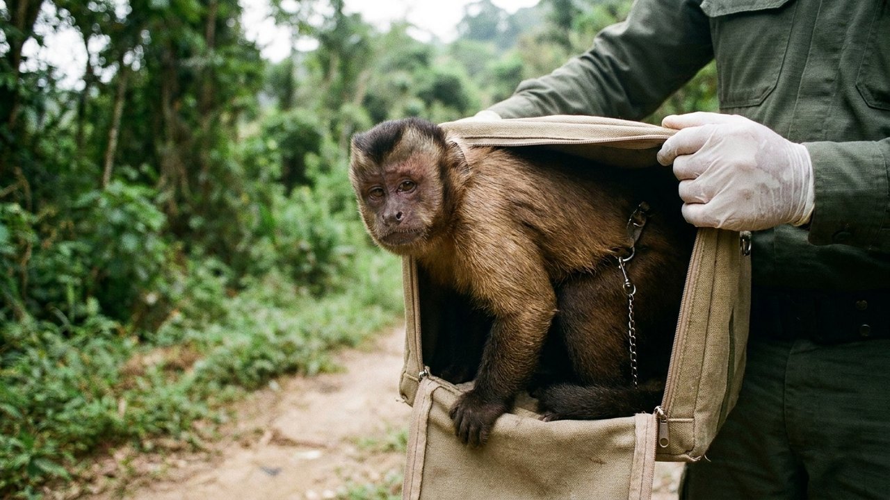 Macaco-prego é rasgatado de cativeiro em Santa Teresa