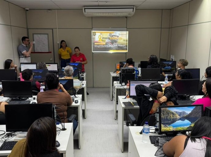 Profissionais de telemarketing recebem ação educativa do Maio Amarelo em Maceió