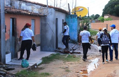 Prefeitura de Penedo realiza mutirão de combate à dengue no bairro Santa Isabel