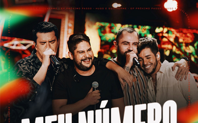 Hugo e Guilherme em outra faixa com Jorge e Mateus