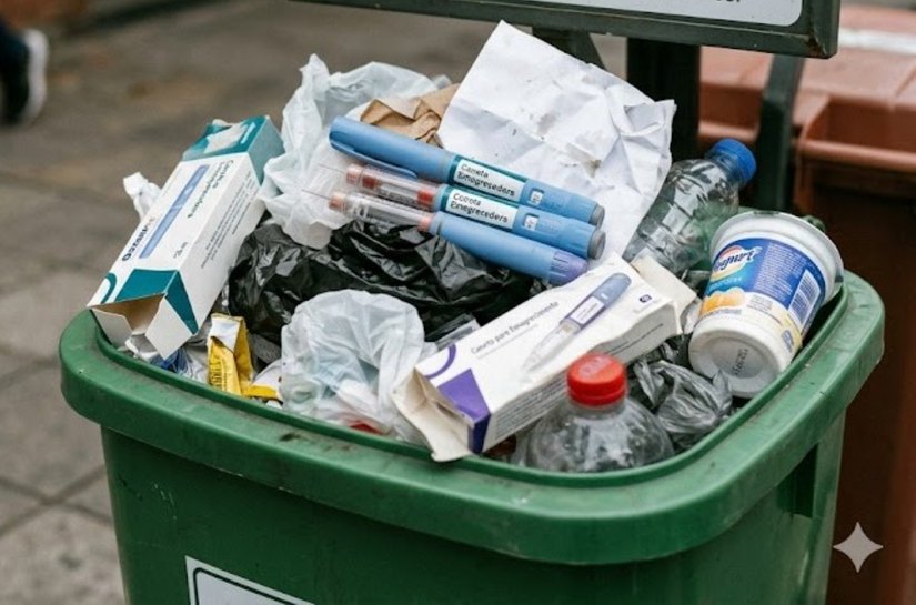 Prolata alerta: descarte de 'canetas emagrecedoras' no lixo reciclável traz risco a milhares de catadores