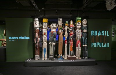 Farol Santander São Paulo apresenta obras de artistas alagoanos em mostra de arte popular brasileira