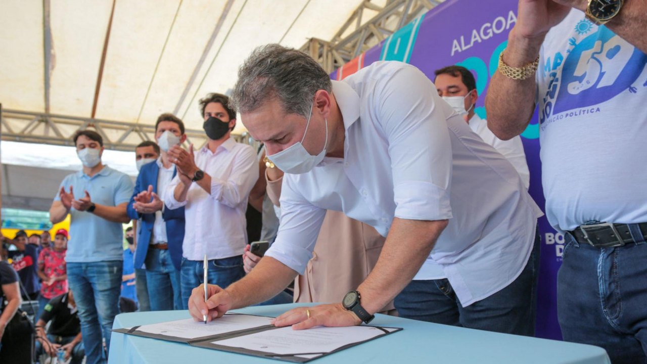 Governo investe R$ 13 milhões em Maribondo com a implantação do Alagoas de Ponta a Ponta