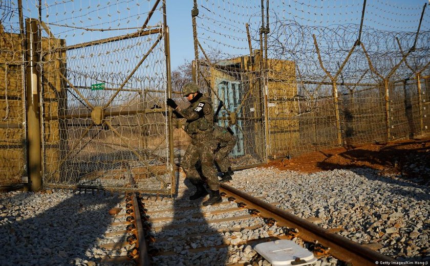 Coreia do Sul disparou tiros de advertência após norte-coreanos violarem fronteira